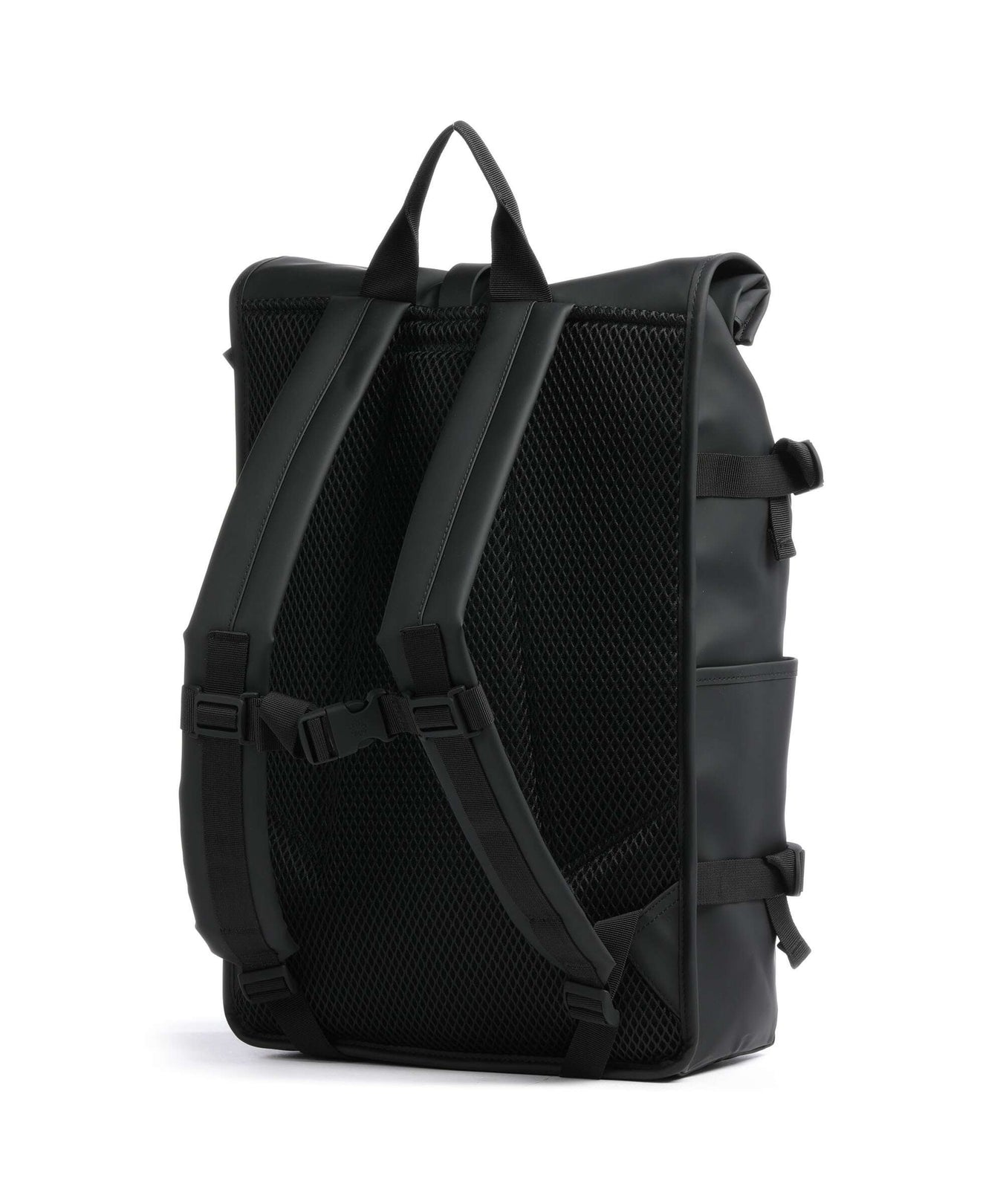 Rains Large Rolltop backpack black