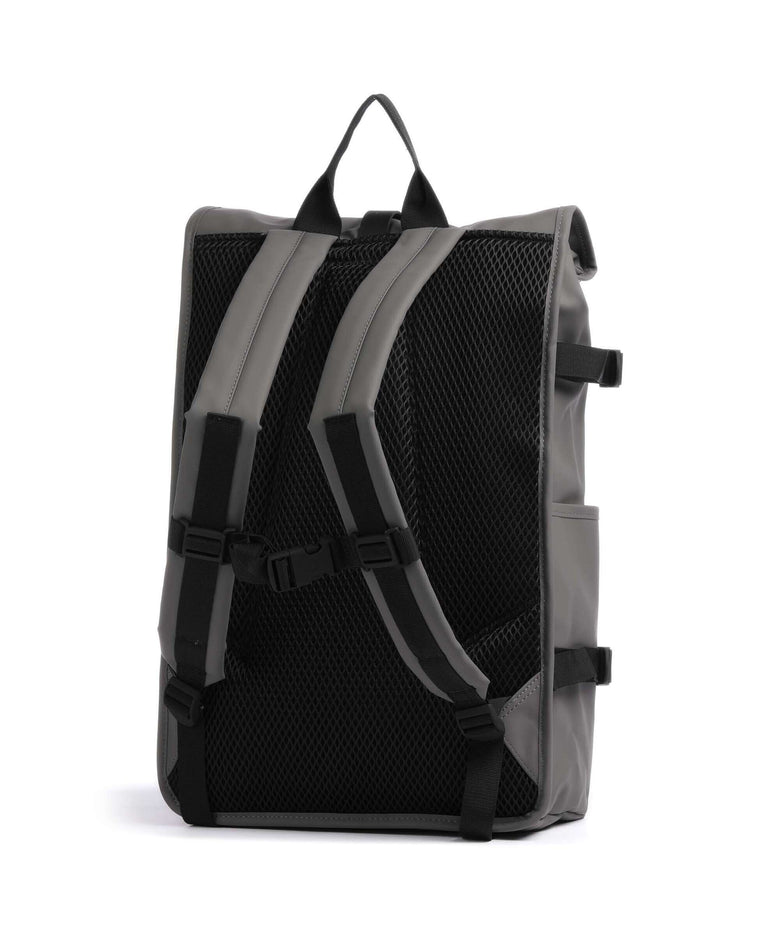 Rains Large Rolltop backpack grey