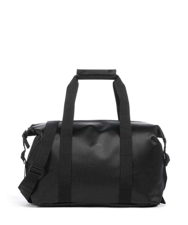 Rains Hilo Small Weekend bag black grain