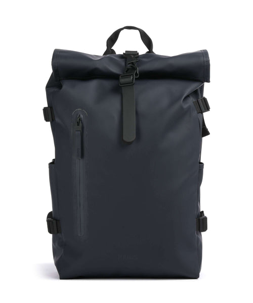 Rains Large Rolltop backpack navy