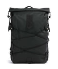Rains Trail Cord Rolltop backpack black
