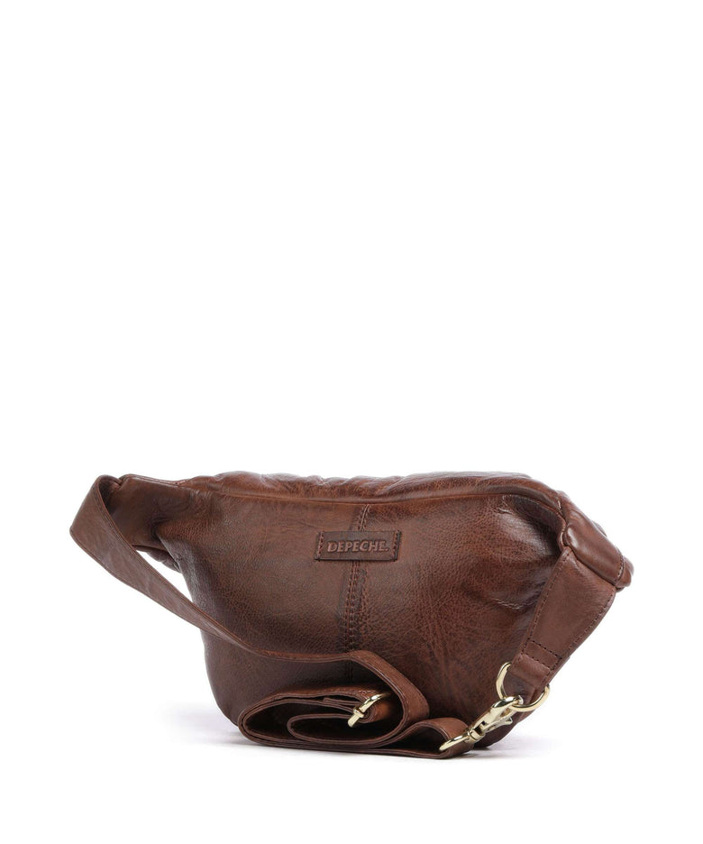 Depeche Golden Chic Belt bag brandy