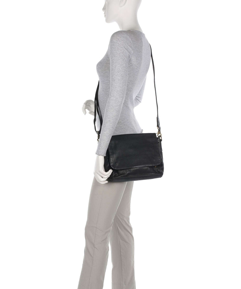 Depeche Tailors Stitch Messenger bag black
