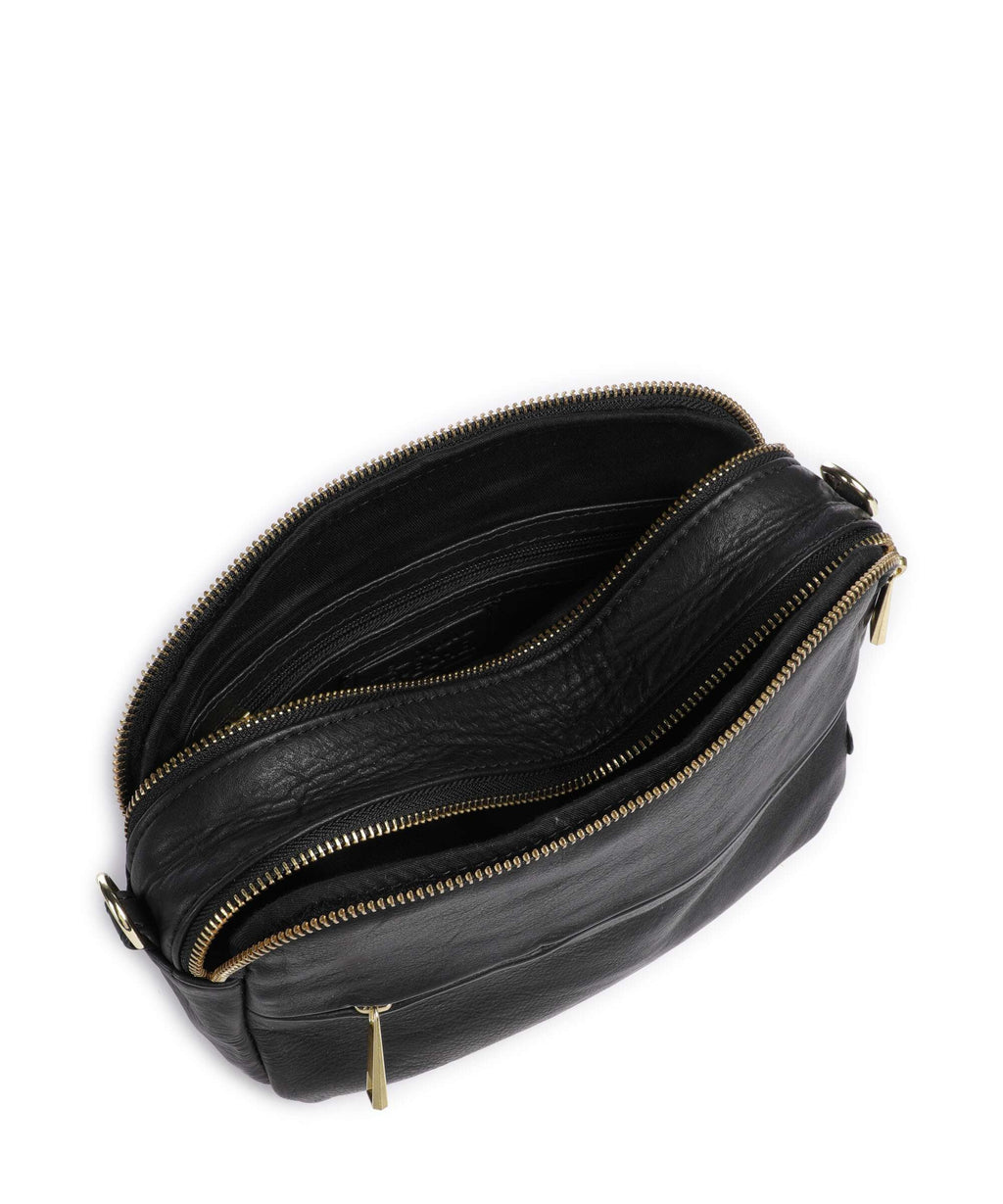 Depeche Golden Chic Crossbody bag black