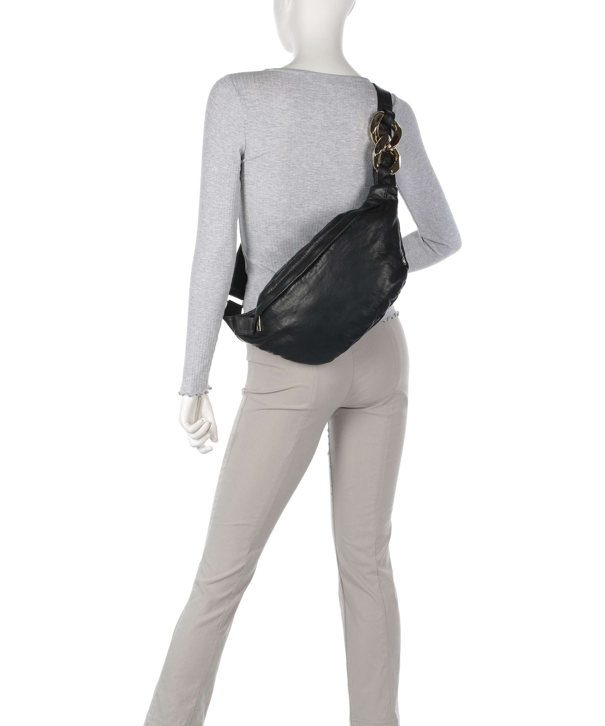 Depeche Gold Gallery Crossbody bag black