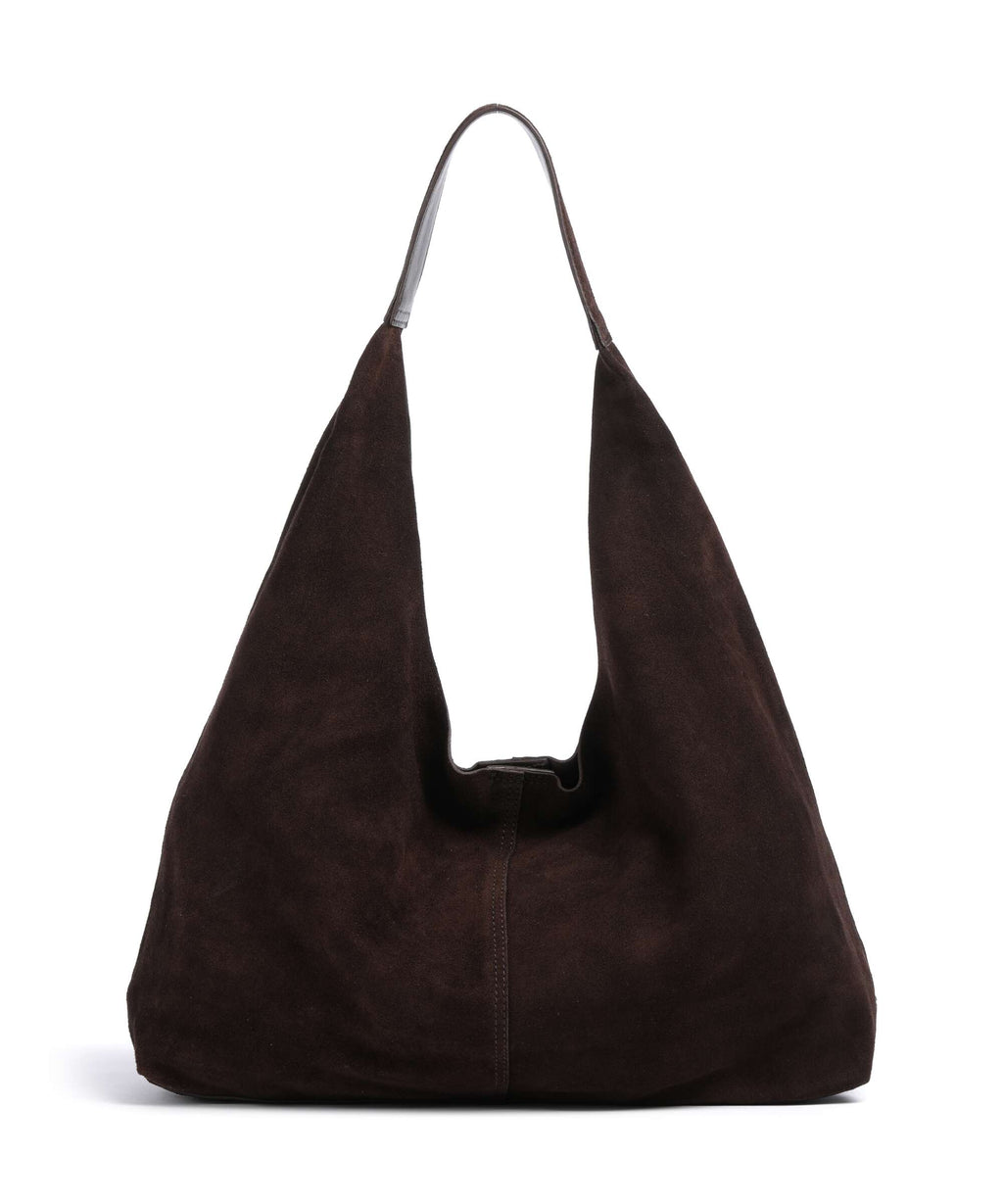 Depeche Bilbao Hobo bag chocolate