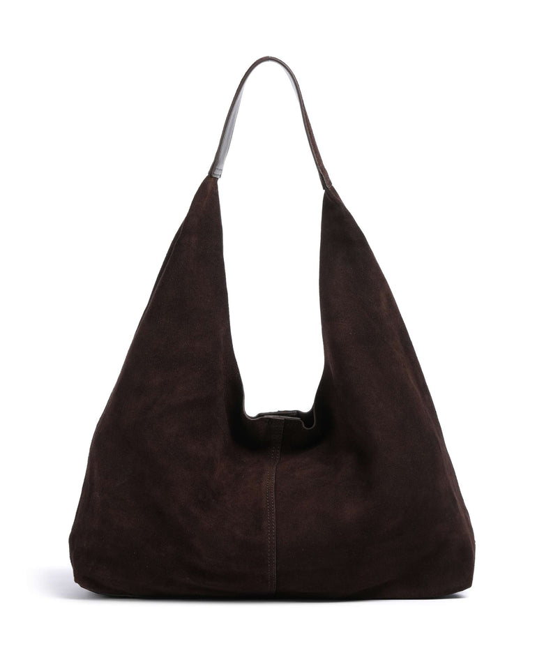 Depeche Bilbao Hobo bag chocolate