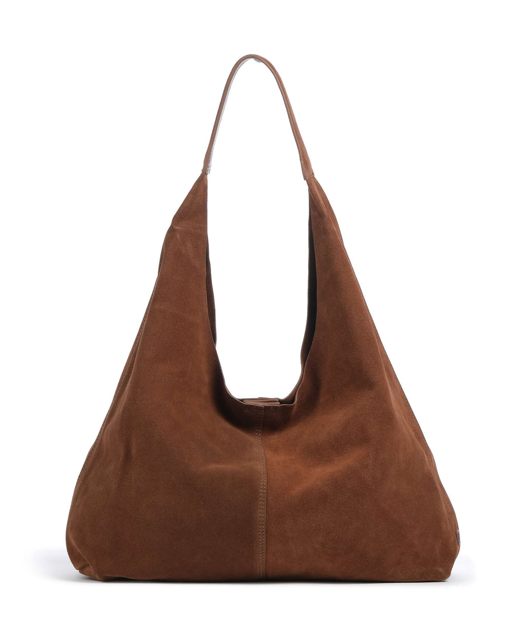 Depeche Bilbao Hobo bag cognac