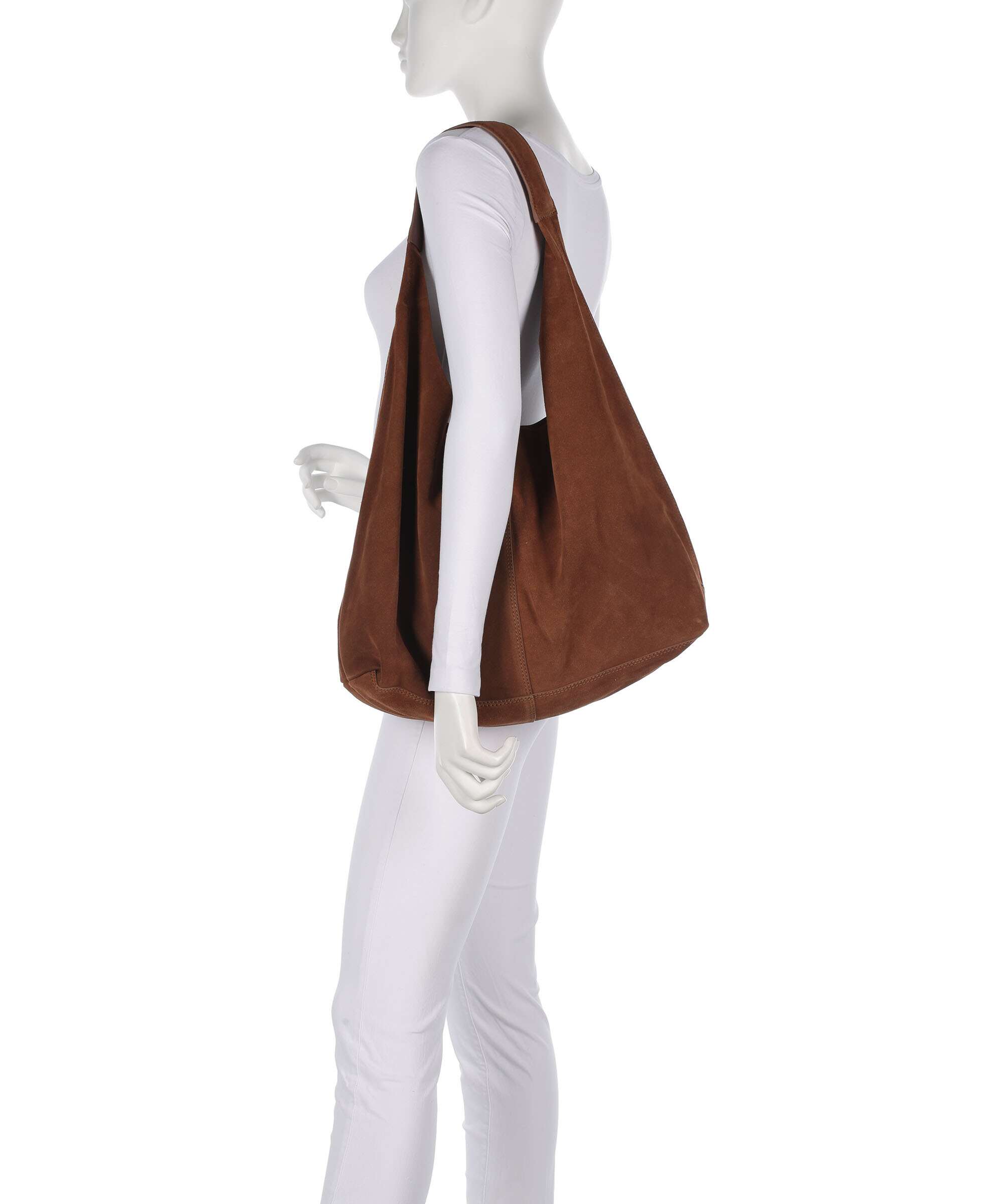 Depeche Bilbao Hobo bag cognac