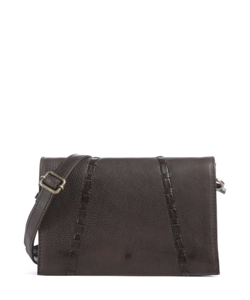 Depeche Tailors Stitch Crossbody tas chocolate