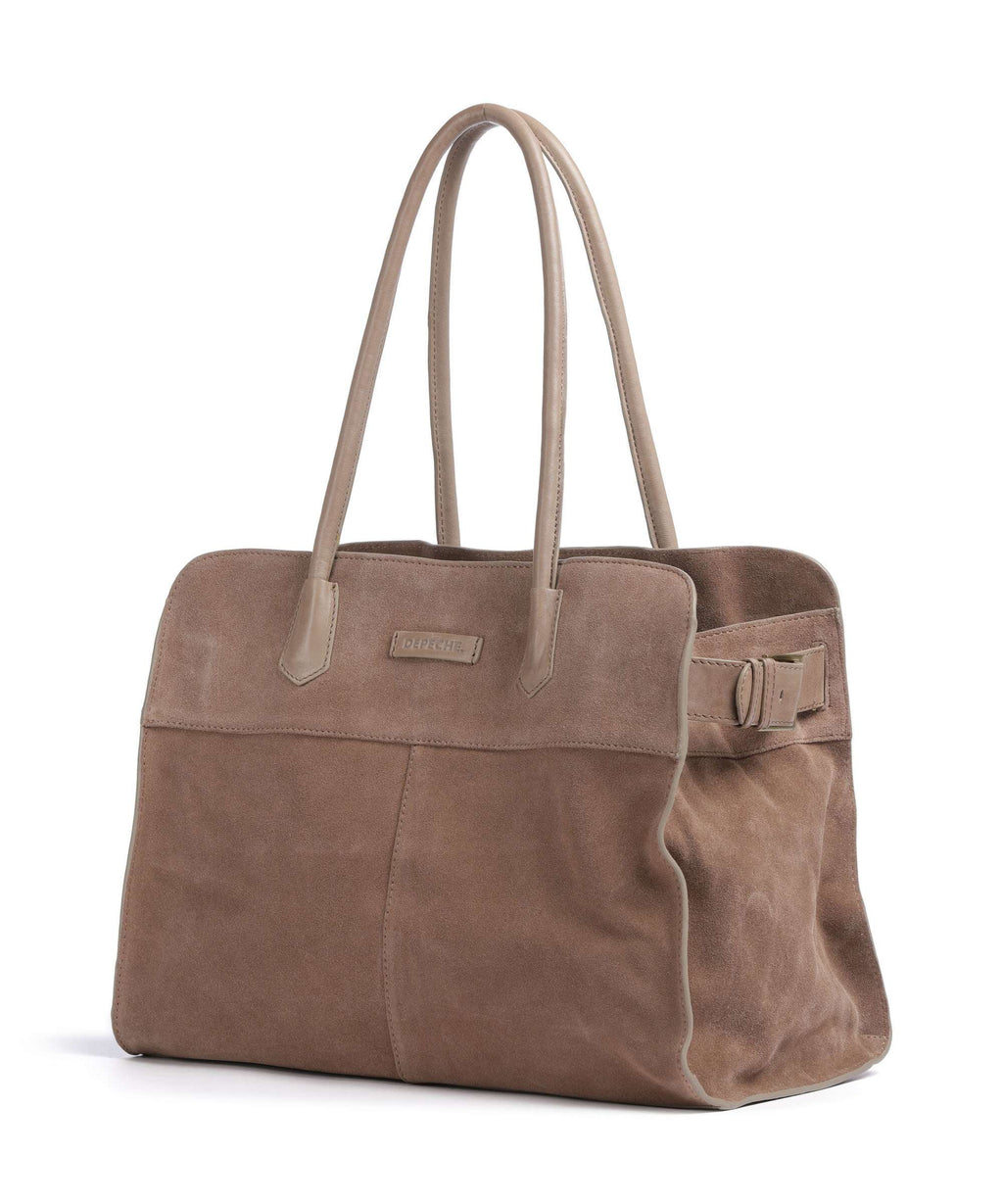 Depeche Madrid Tote bag taupe