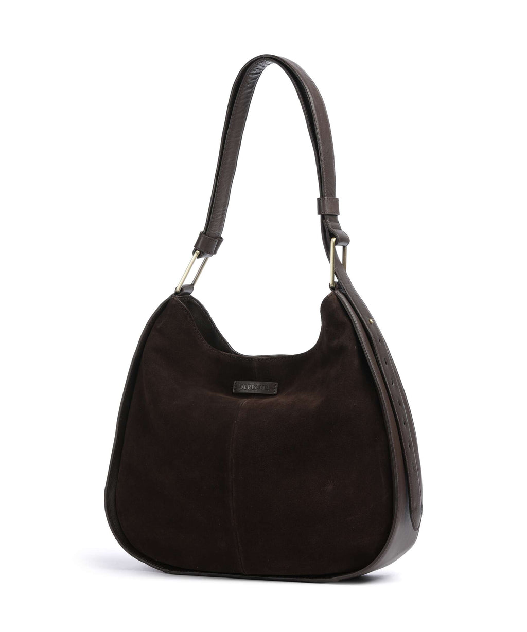 Depeche Madrid Hobo bag chocolate