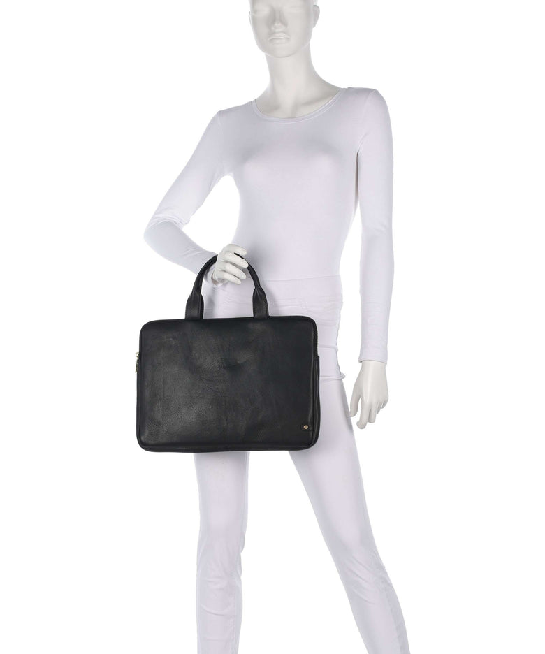 Depeche Golden Chic Briefcase black