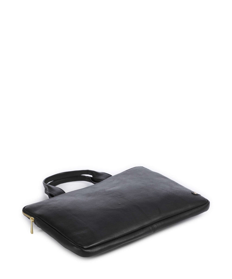 Depeche Golden Chic Briefcase black