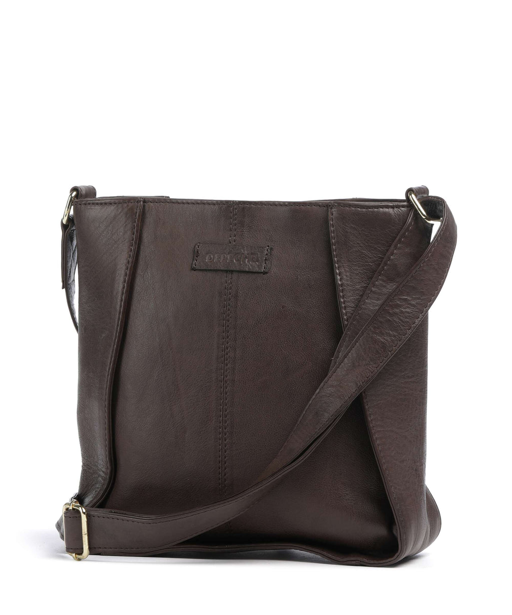 Depeche Golden Chic Crossbody bag coffee
