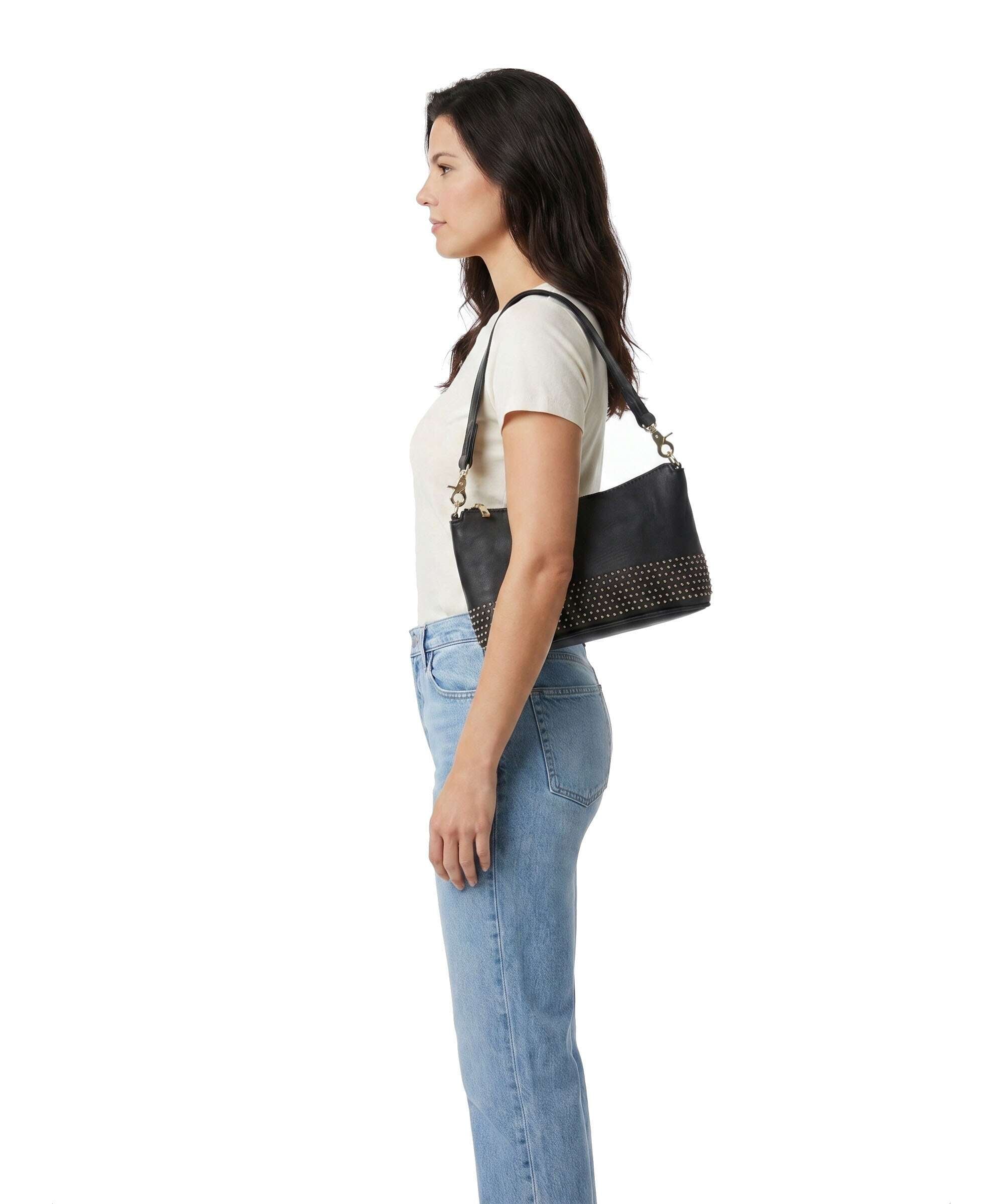 Depeche Bucharest Shoulder bag black