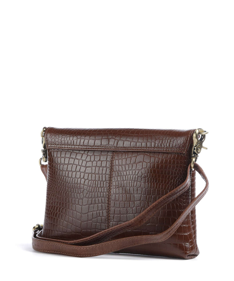 Depeche Fashion Favourites Crossbody bag cognac croco