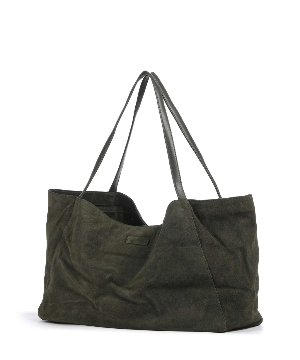 Depeche Bilbao Tote bag army green