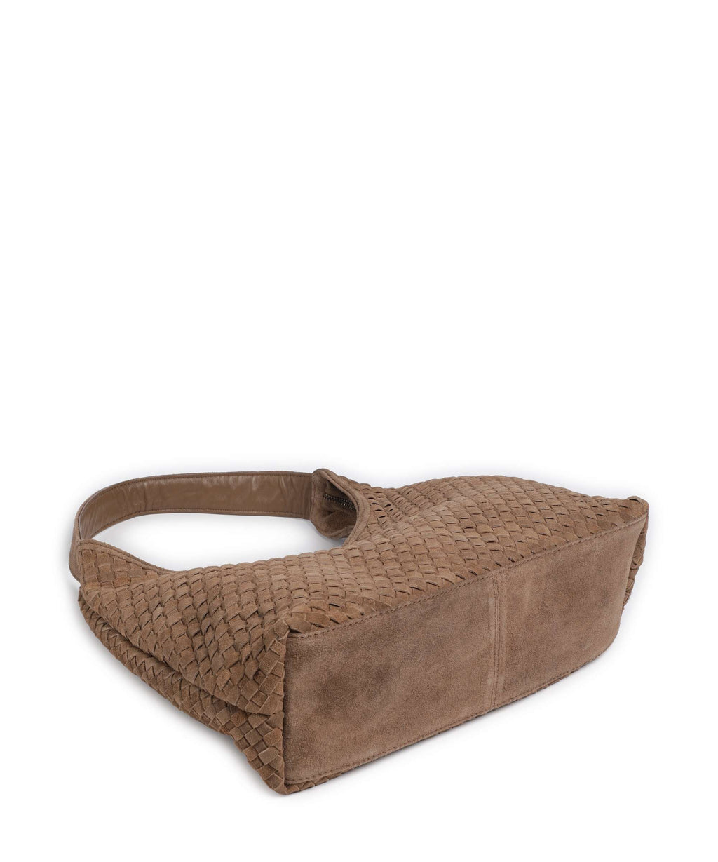 Depeche Berlin Hobo bag mud