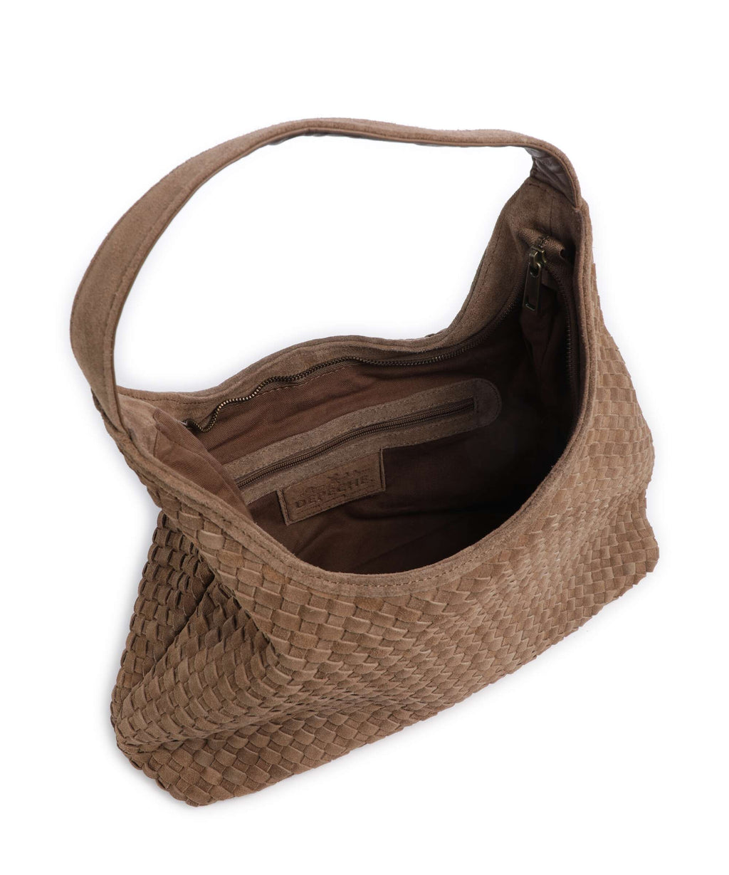 Depeche Berlin Hobo bag mud