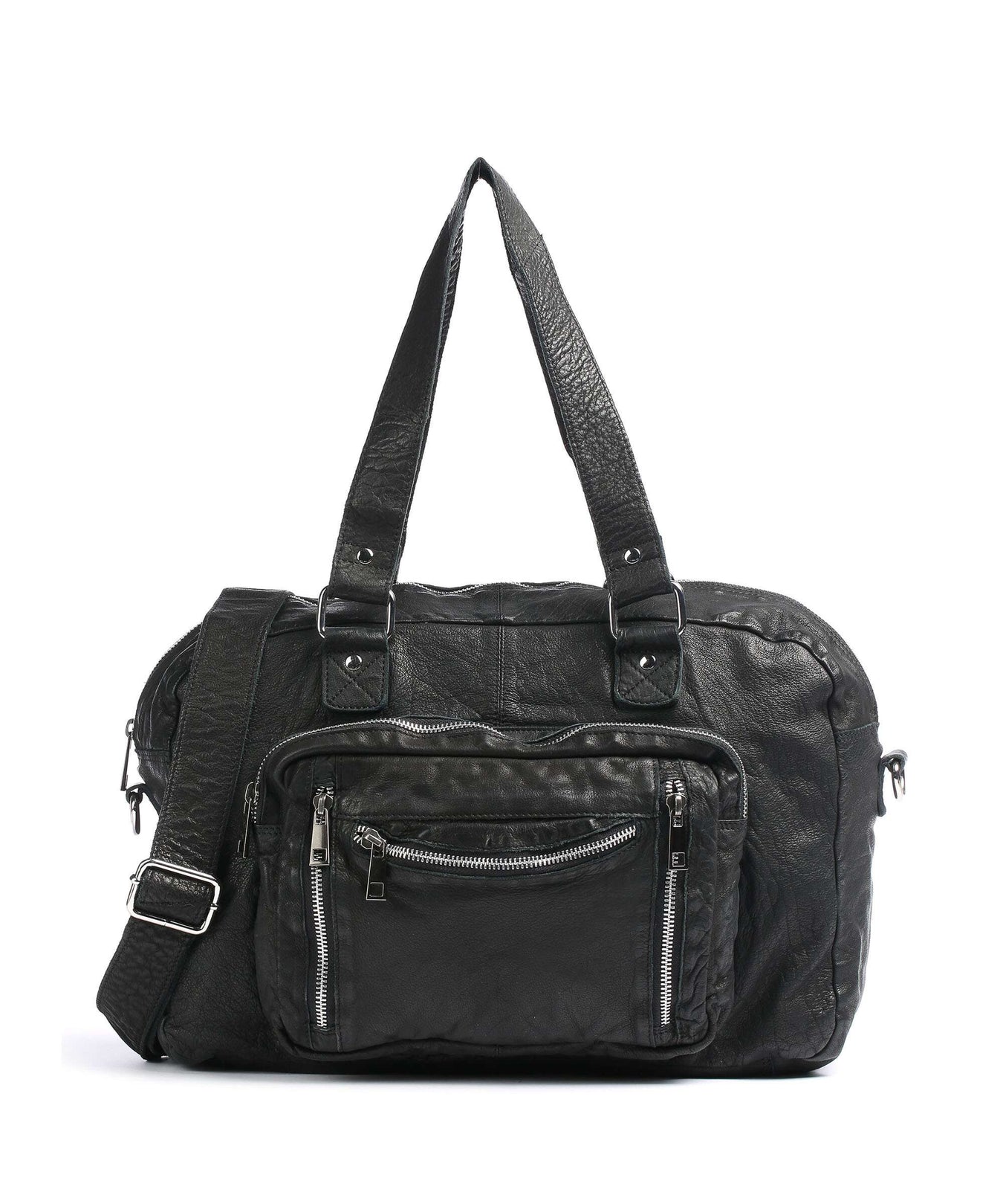 Núnoo Washed Mille Tote bag black
