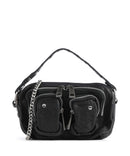 Núnoo River Washed Helena Crossbody tas black
