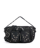 Núnoo River Washed Helena Crossbody tas black