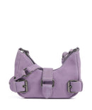 Núnoo Suede Palma Sac porté épaule purple