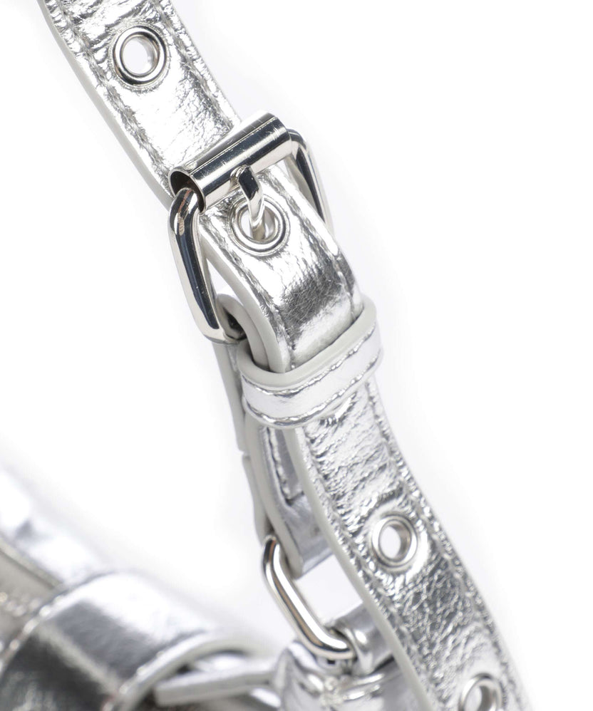 Núnoo Recycled Cool Palma Shoulder bag silver