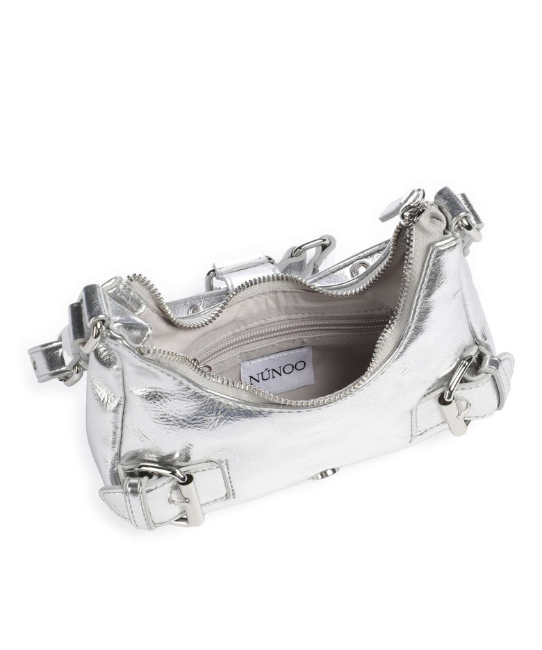 Núnoo Recycled Cool Palma Shoulder bag silver