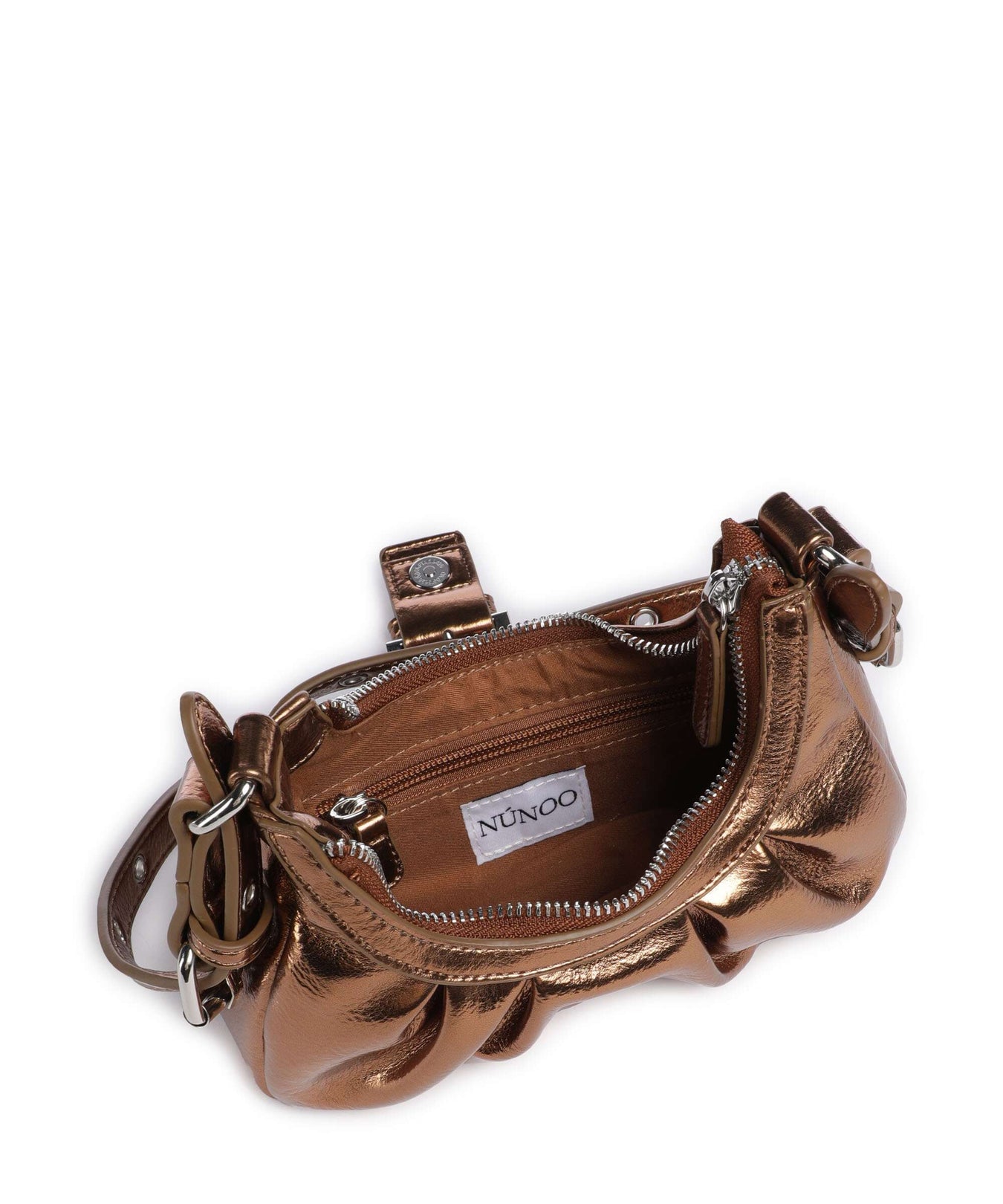 Núnoo Recycled Cool Palma Crossbody bag bronze