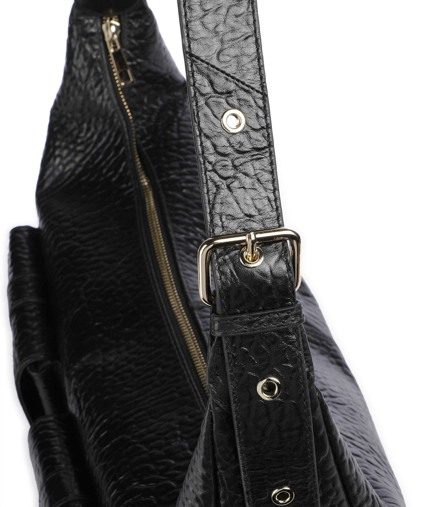 Núnoo New Zealand Stella Pocket Hobo bag black