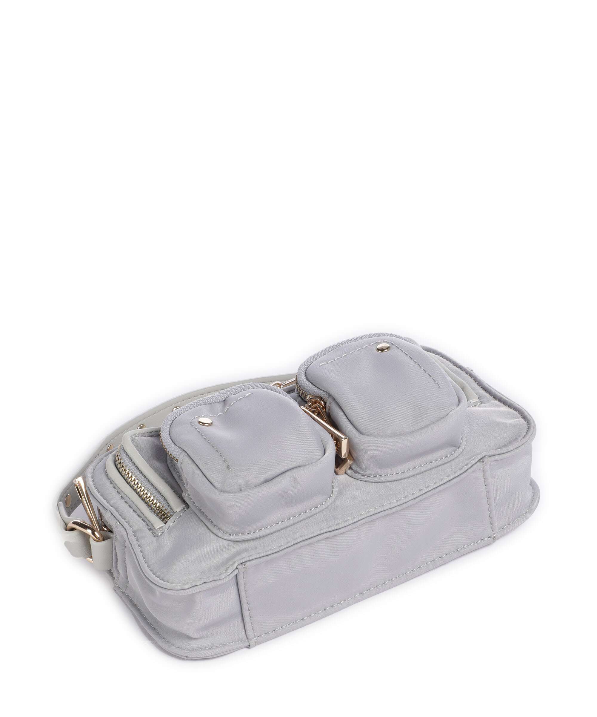 Núnoo Recycled Nylon Helena Crossbody bag light grey