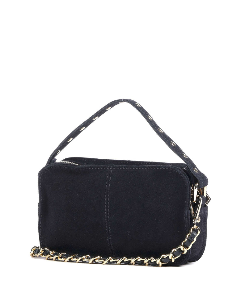 Núnoo Suede Helena Crossbody bag navy