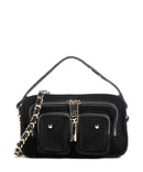 Núnoo Suede Helena Crossbody tas black
