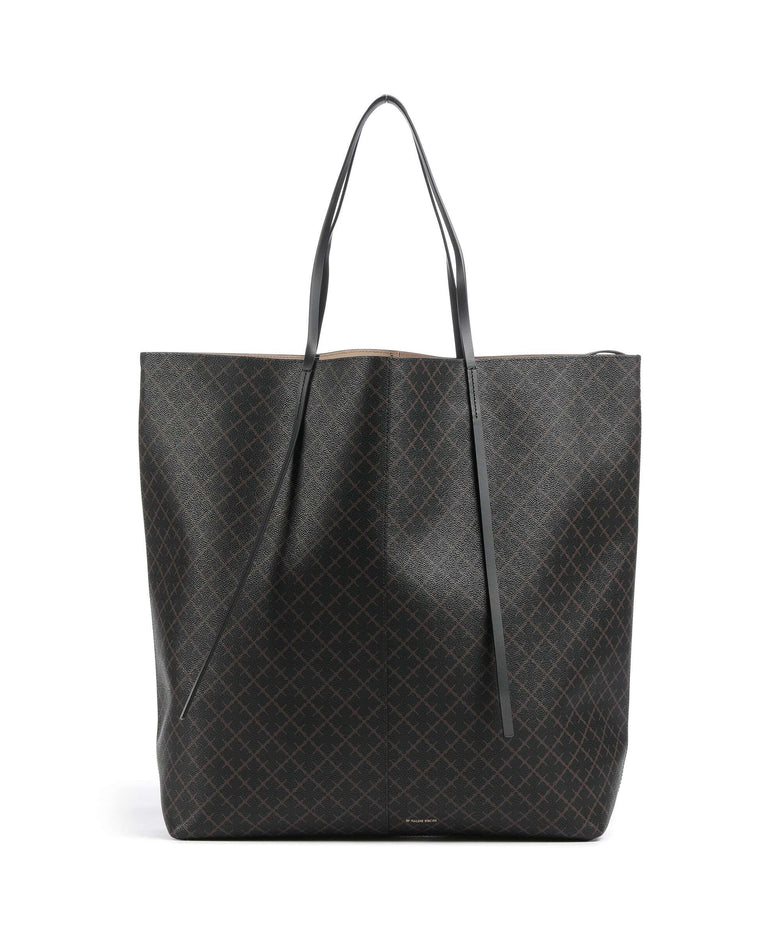 by Malene Birger Abrille Tote bag dark chokolate