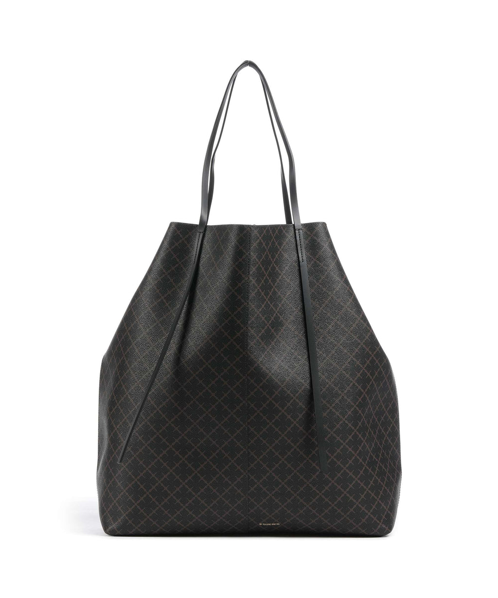 by Malene Birger Abrille Tote bag dark chokolate