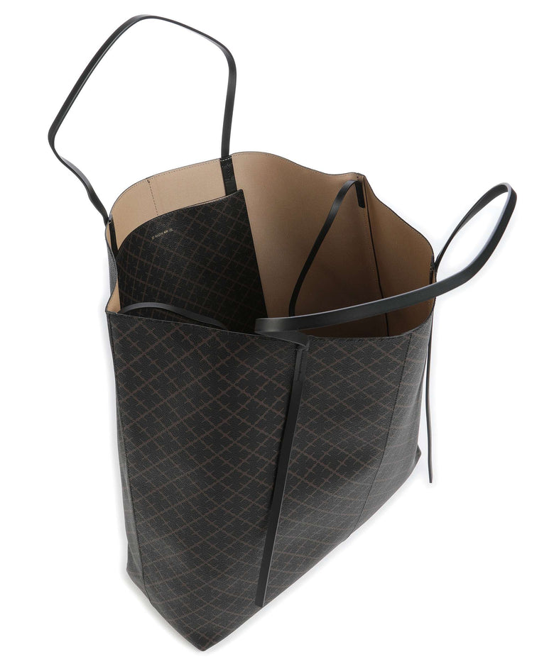 by Malene Birger Abrille Tote bag dark chokolate