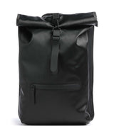 Rains Rolltop rugzak black grain