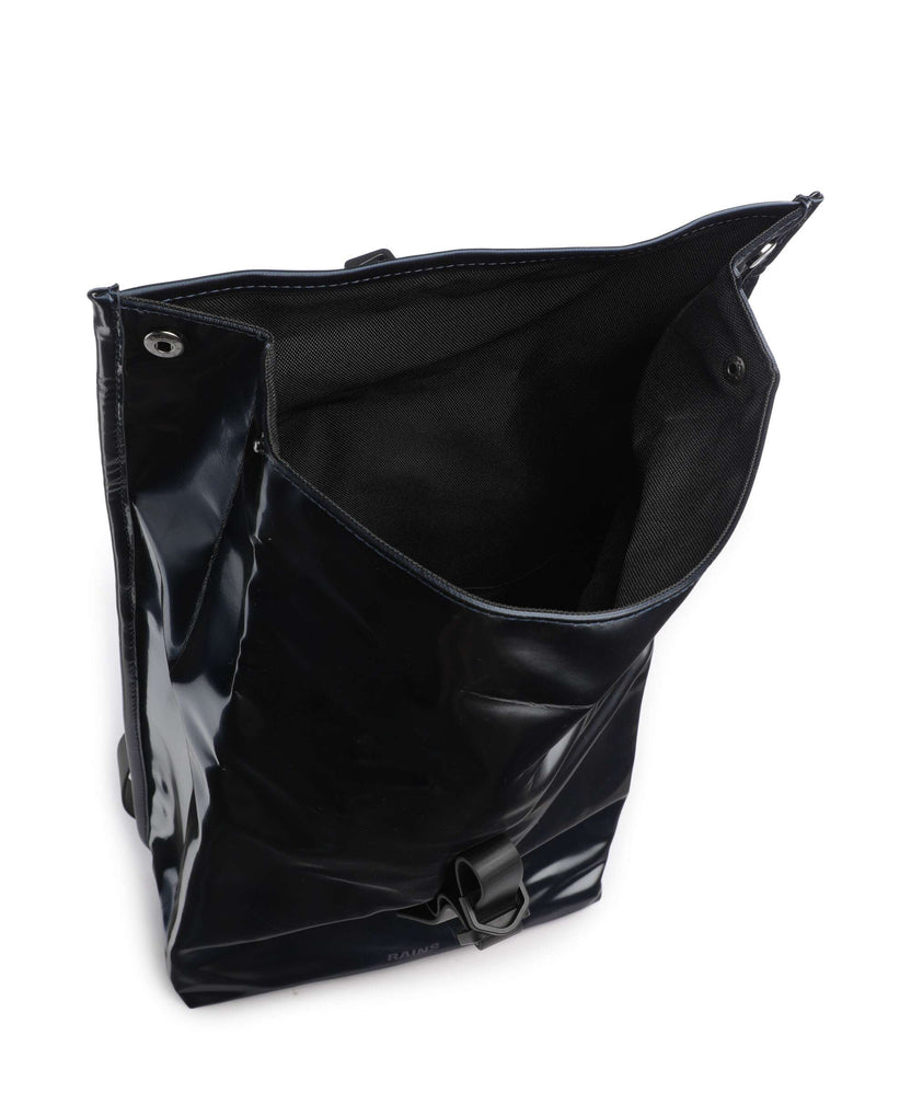 Rains Mini Rolltop backpack spill