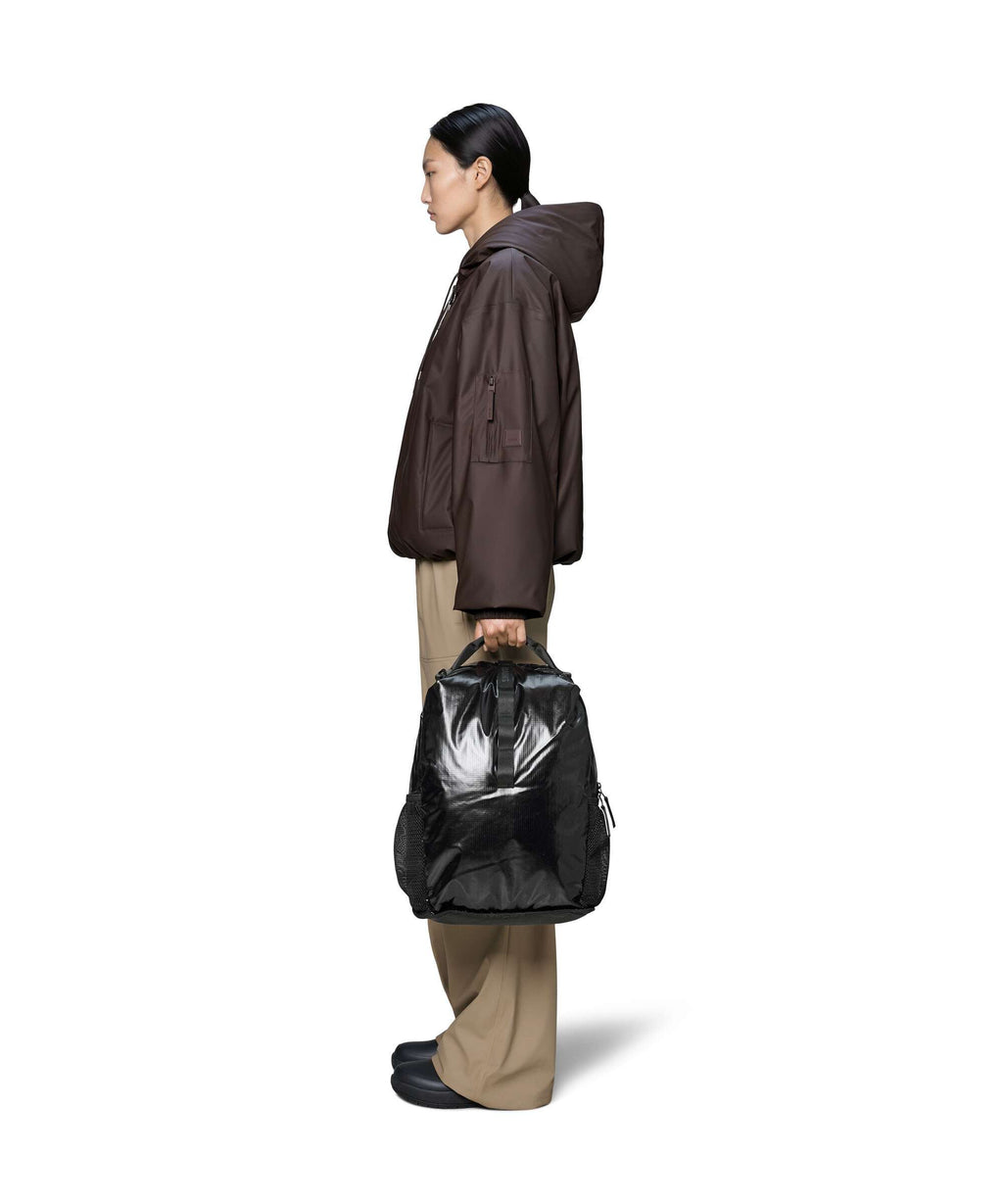 Rains Sibu Clip Front Backpack black