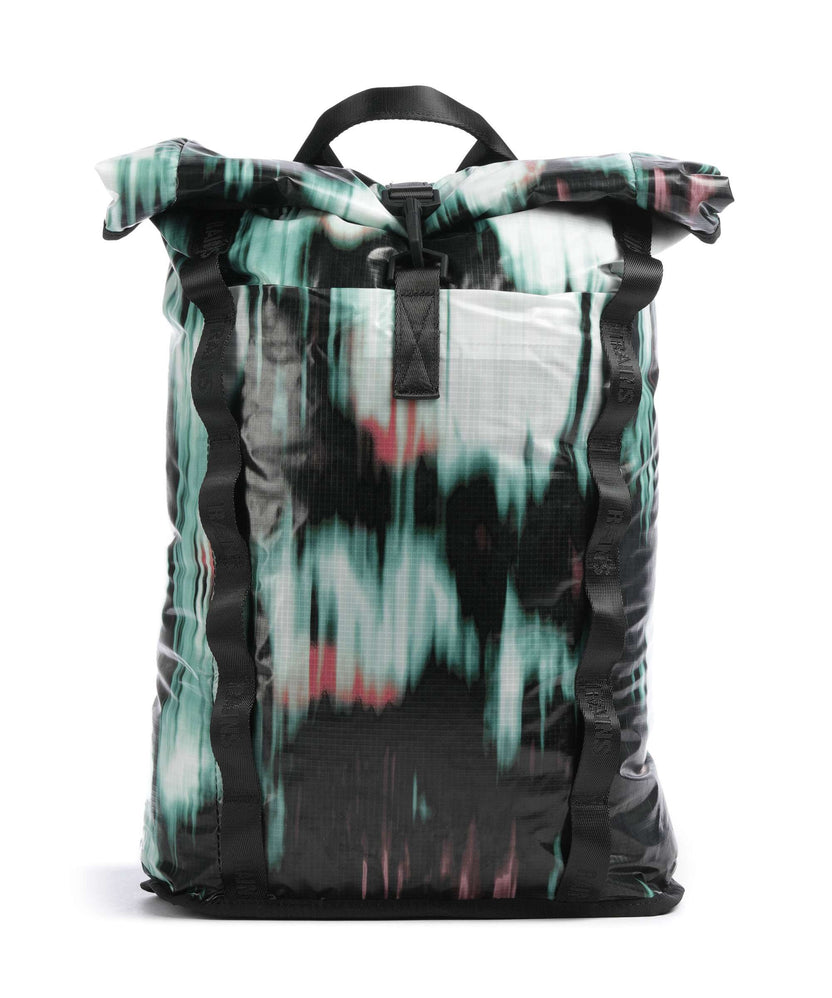 Rains Sibu Rolltop backpack blur