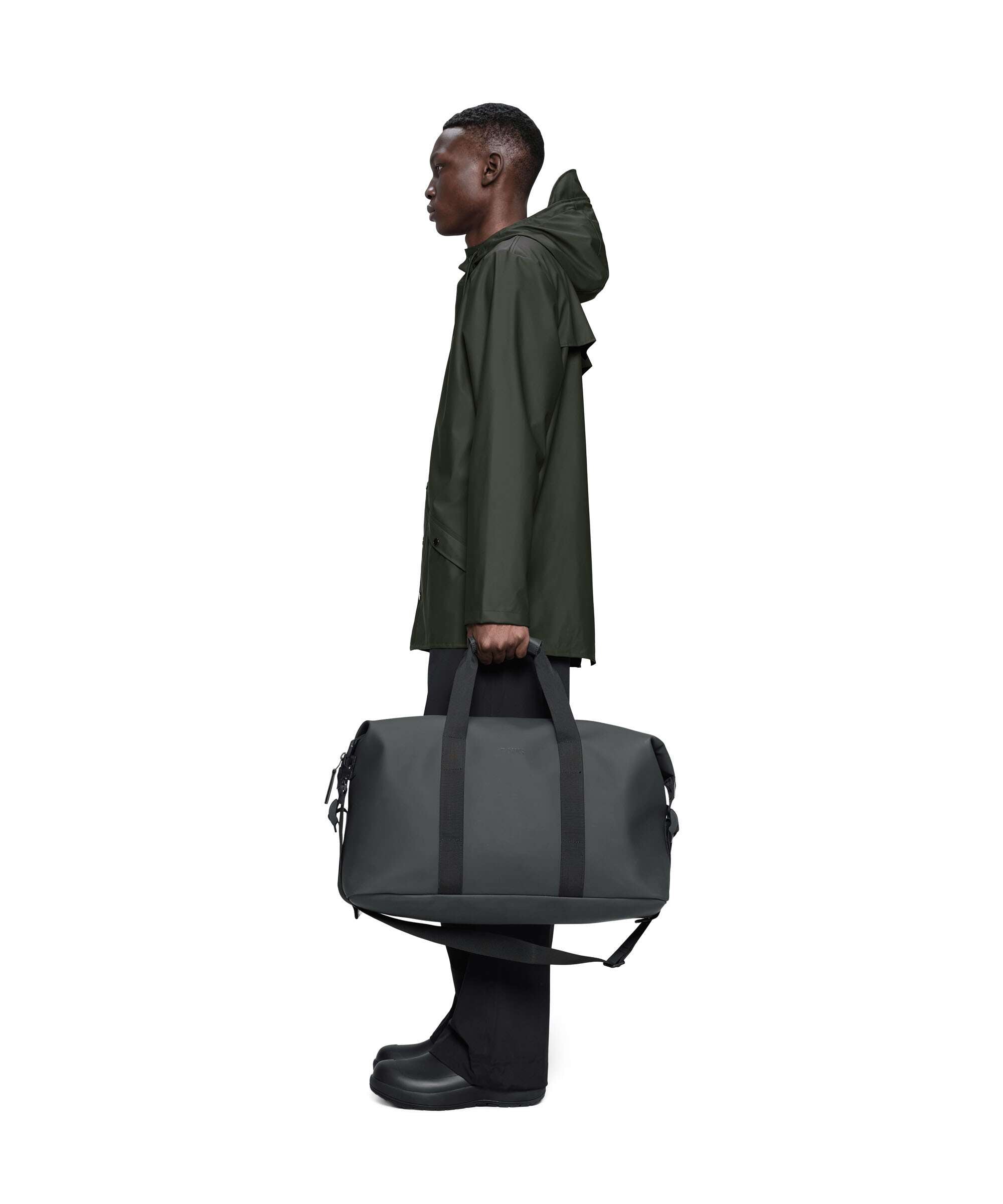 Rains Hilo Weekend bag dark grey