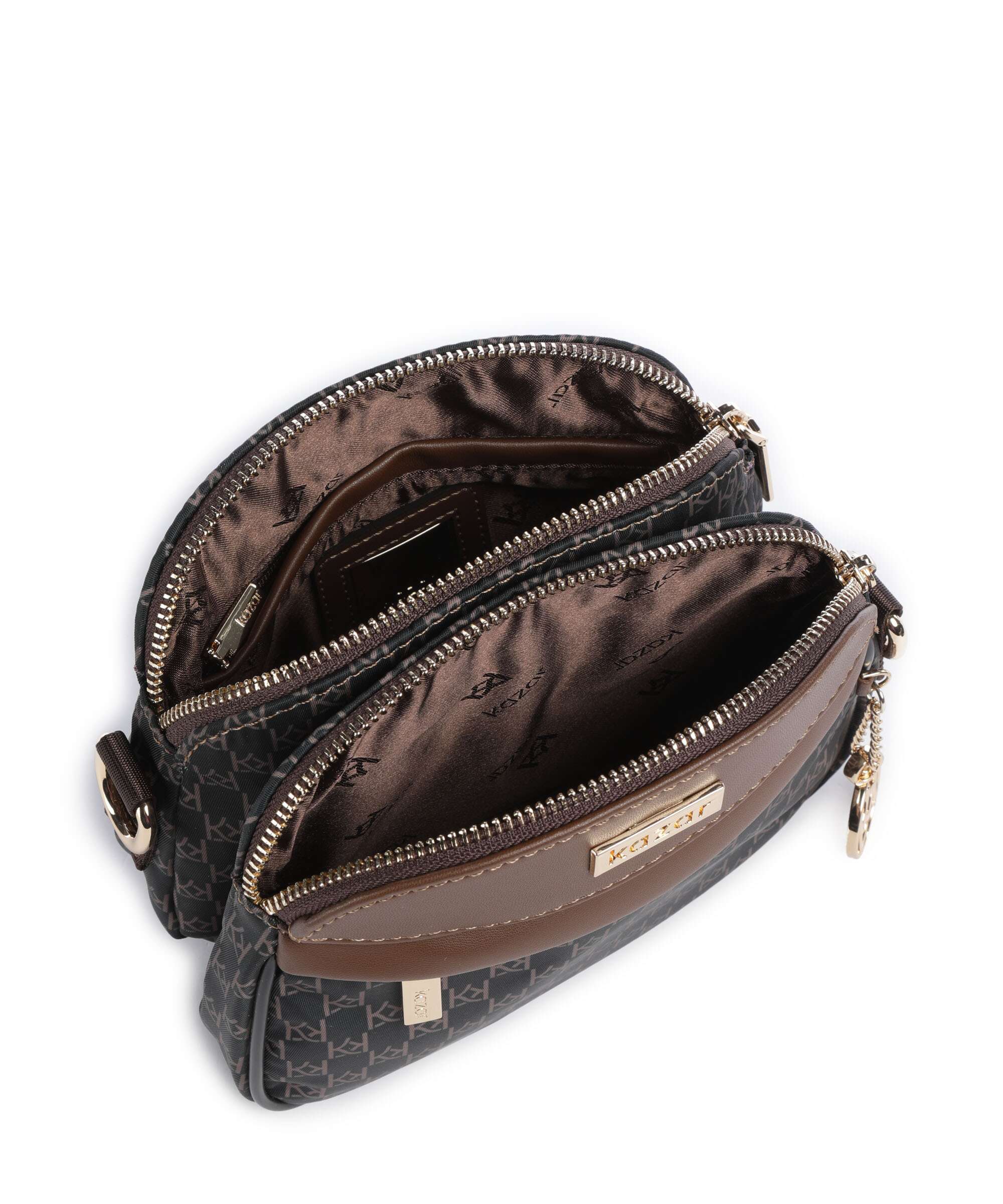 Kazar Netti Crossbody bag brazow