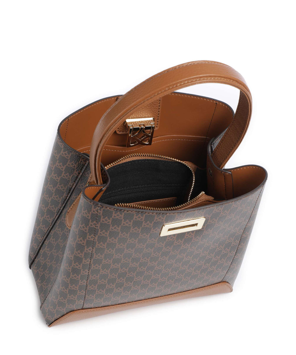 Kazar Laurie Handbag dark brown