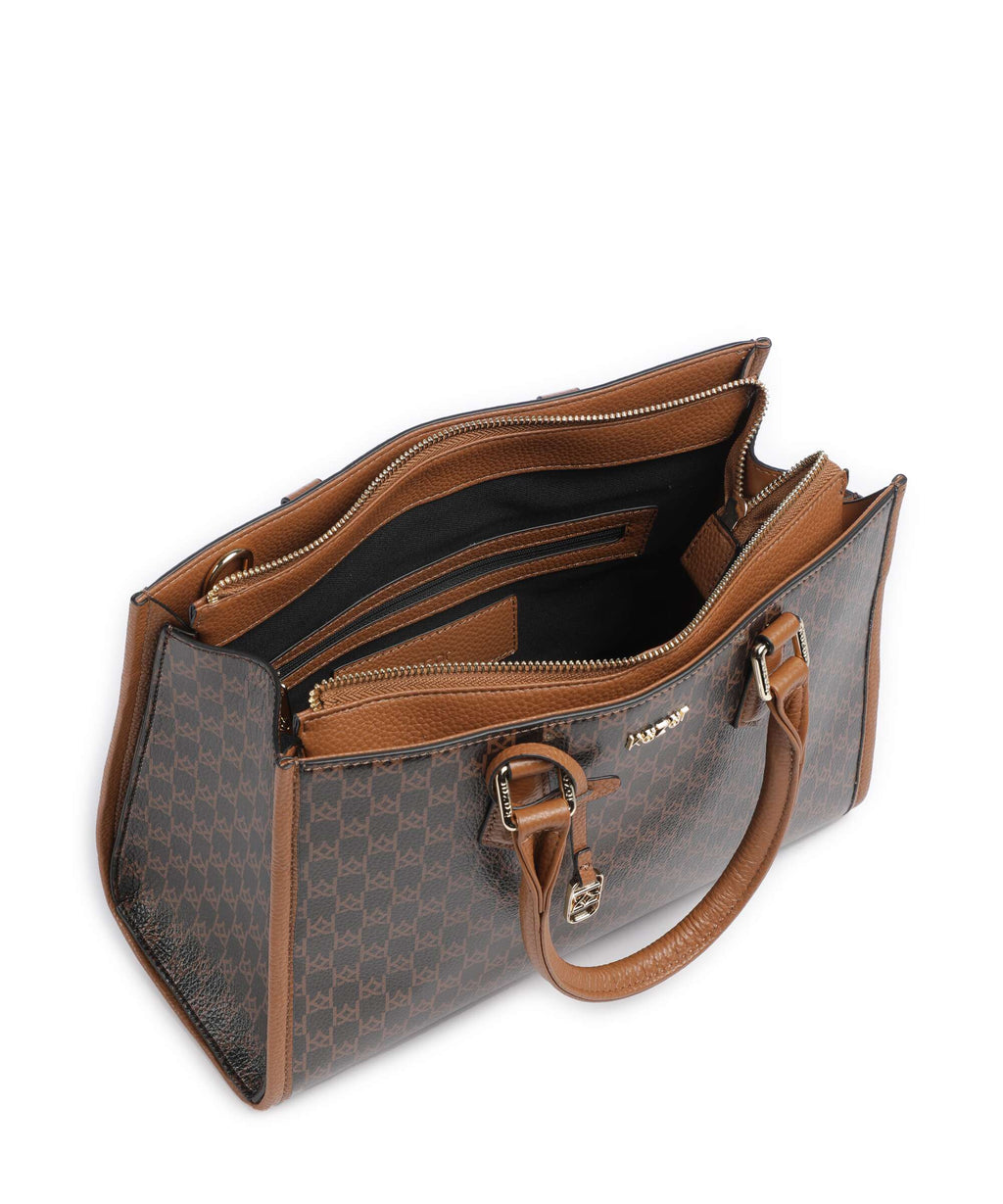 Kazar Nafi Handbag dark brown