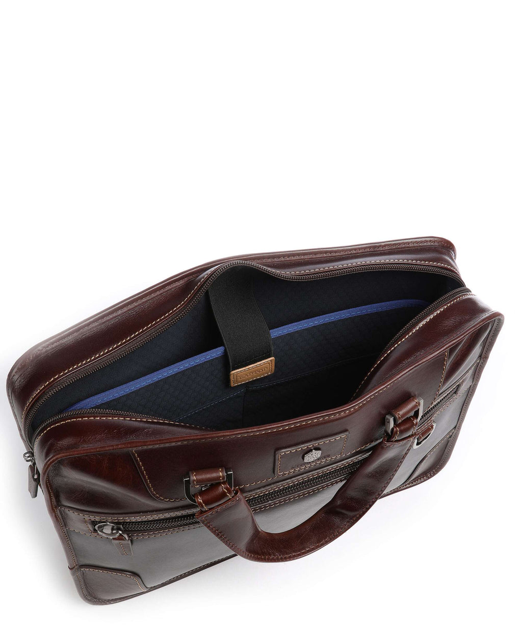 Jekyll & Hide Oxford Briefcase tobacco