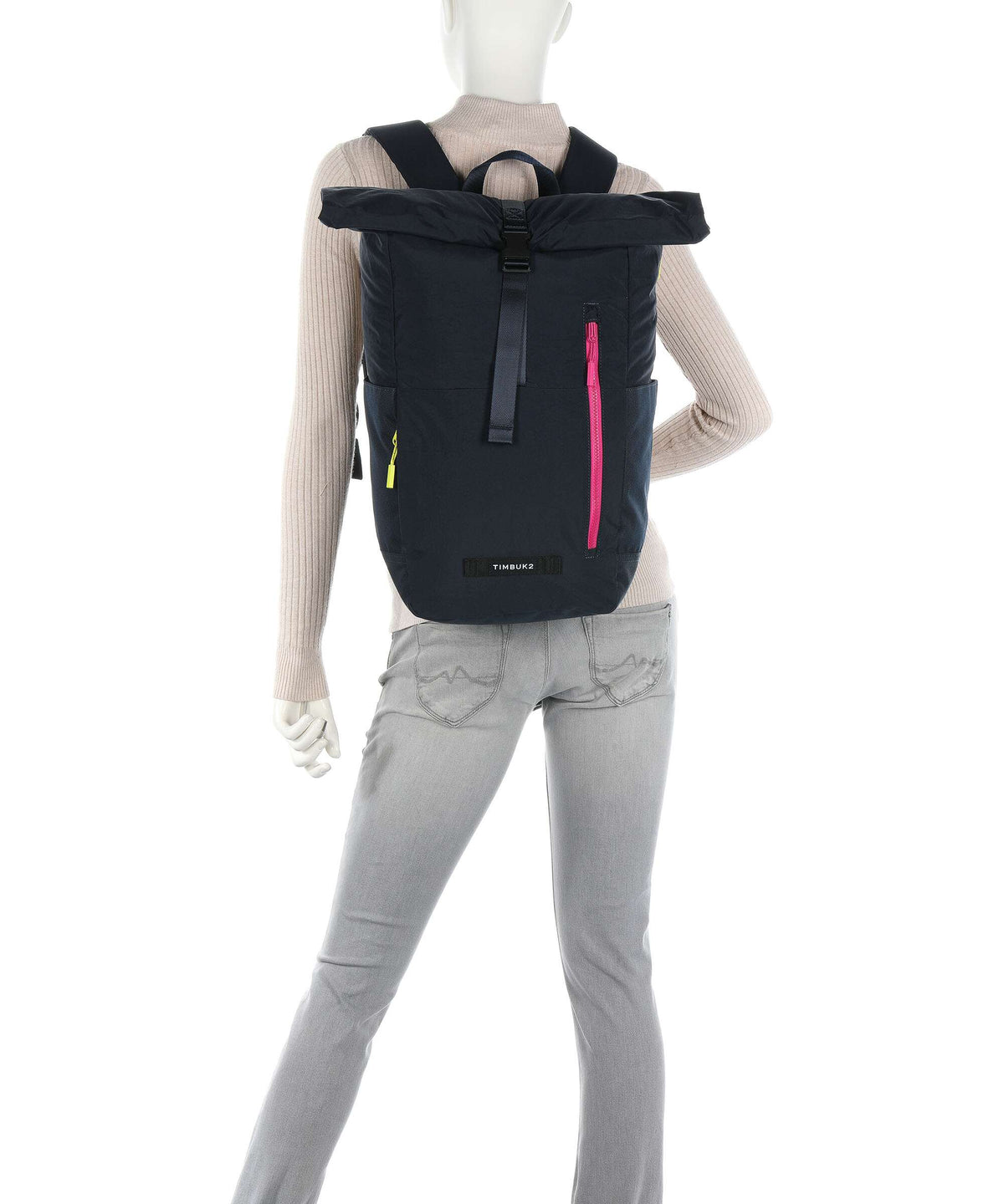 Timbuk2 Tuck Pack Rolltop backpack gunmetalpop