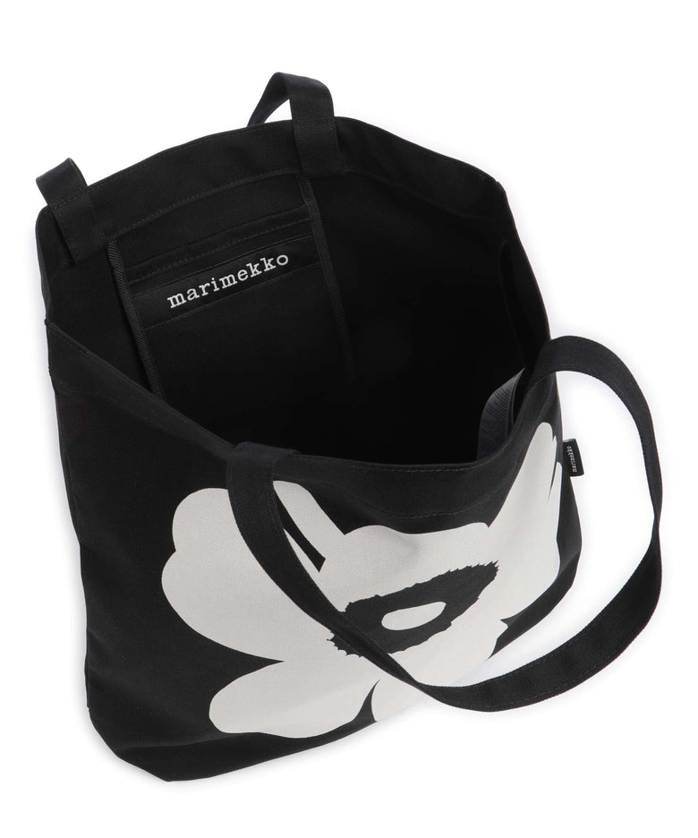 Marimekko Kioski Torna Unikko Tote bag black/white