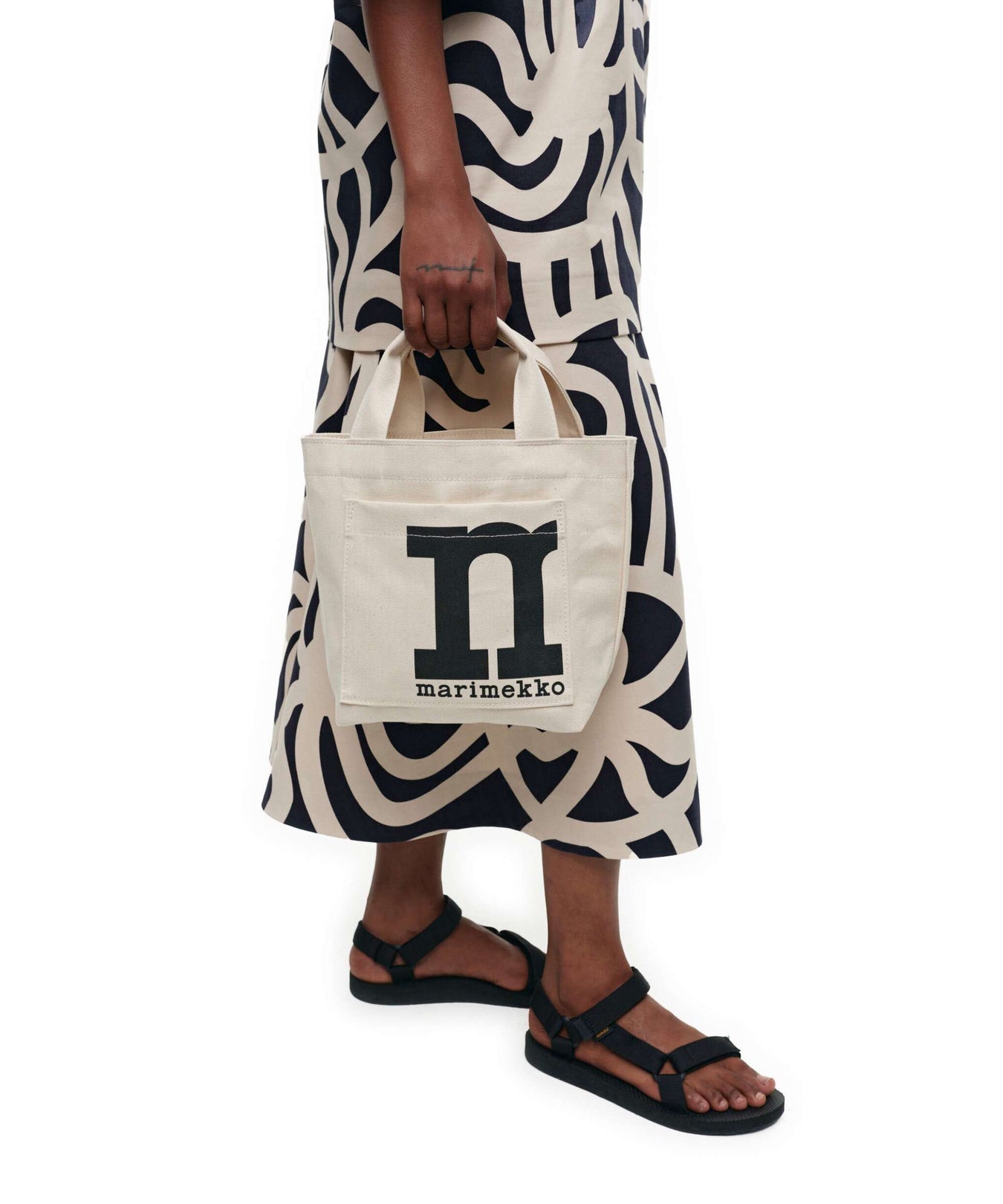 Marimekko Solid Mono Mini Handbag cotton